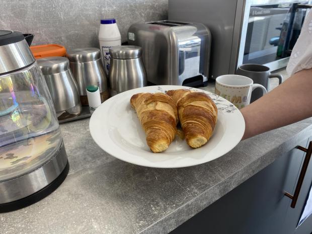 Hereford Times: Croissants from Pumpkin café 