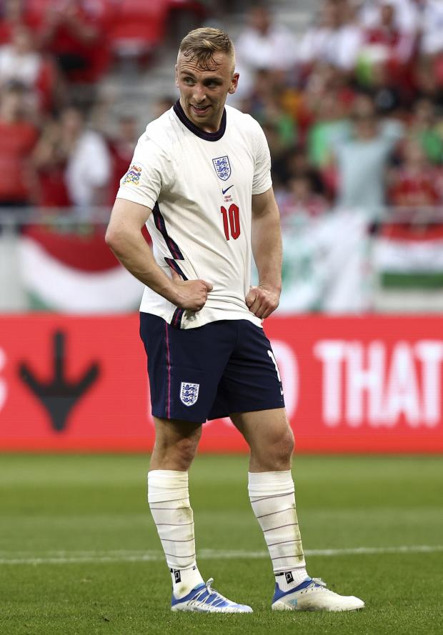 Hereford Times: England's Jarrod Bowen reacts during the UEFA Nations League match at the Puskas Arena, Budapest. Picture date: Saturday June 4, 2022. PA Photo. See PA story SOCCER England. Photo credit should read: Trenka Attila/PA Wire.
RESTRICTIONS: Use subject