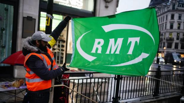 Hereford Times: The RMT's strike this week has caused chaos for train services (PA)