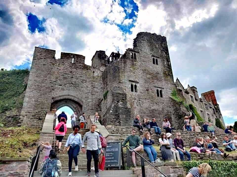 The refurbished Hay Castle in all its majesty. Picture: Stuart Townsend.