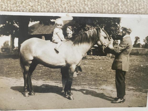 Hereford Times: Allan Jenkins learned to ride a horse when his family moved to Norton, Worceter