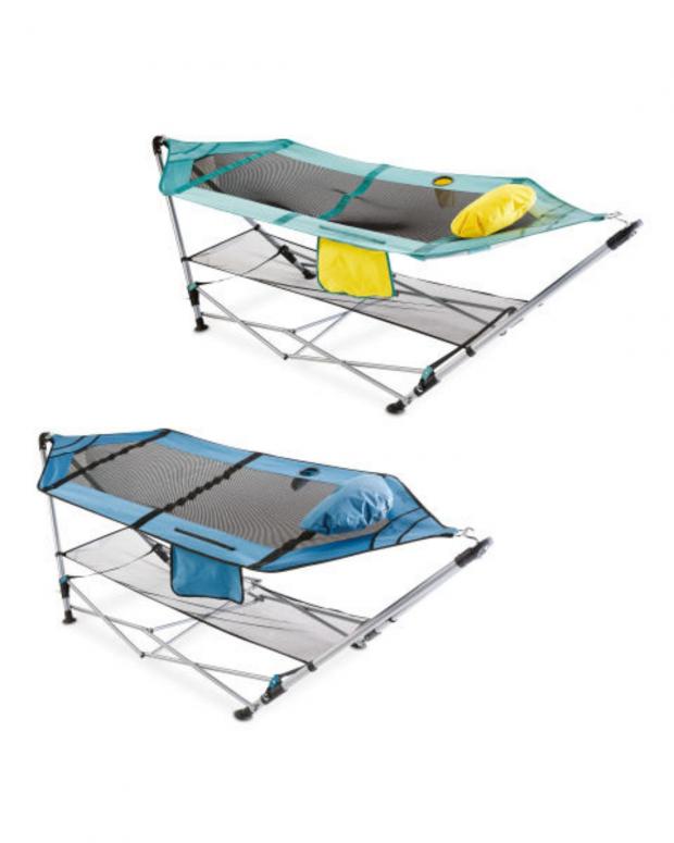 Hereford Times: Portable Hammock with Stand. (Aldi)