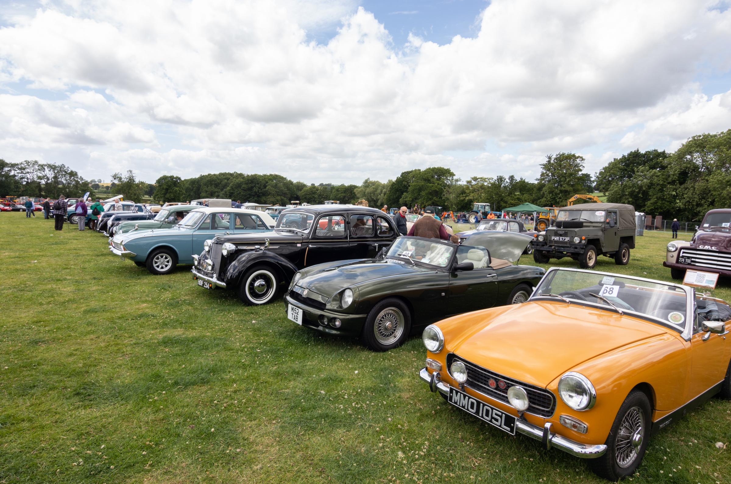 There were all kinds of classic and vintage cars at Bromyard Gala 2022. Picture: Sofie Smith