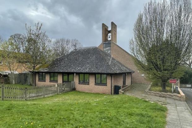The church in Venns Lane, Hereford, is up for sale