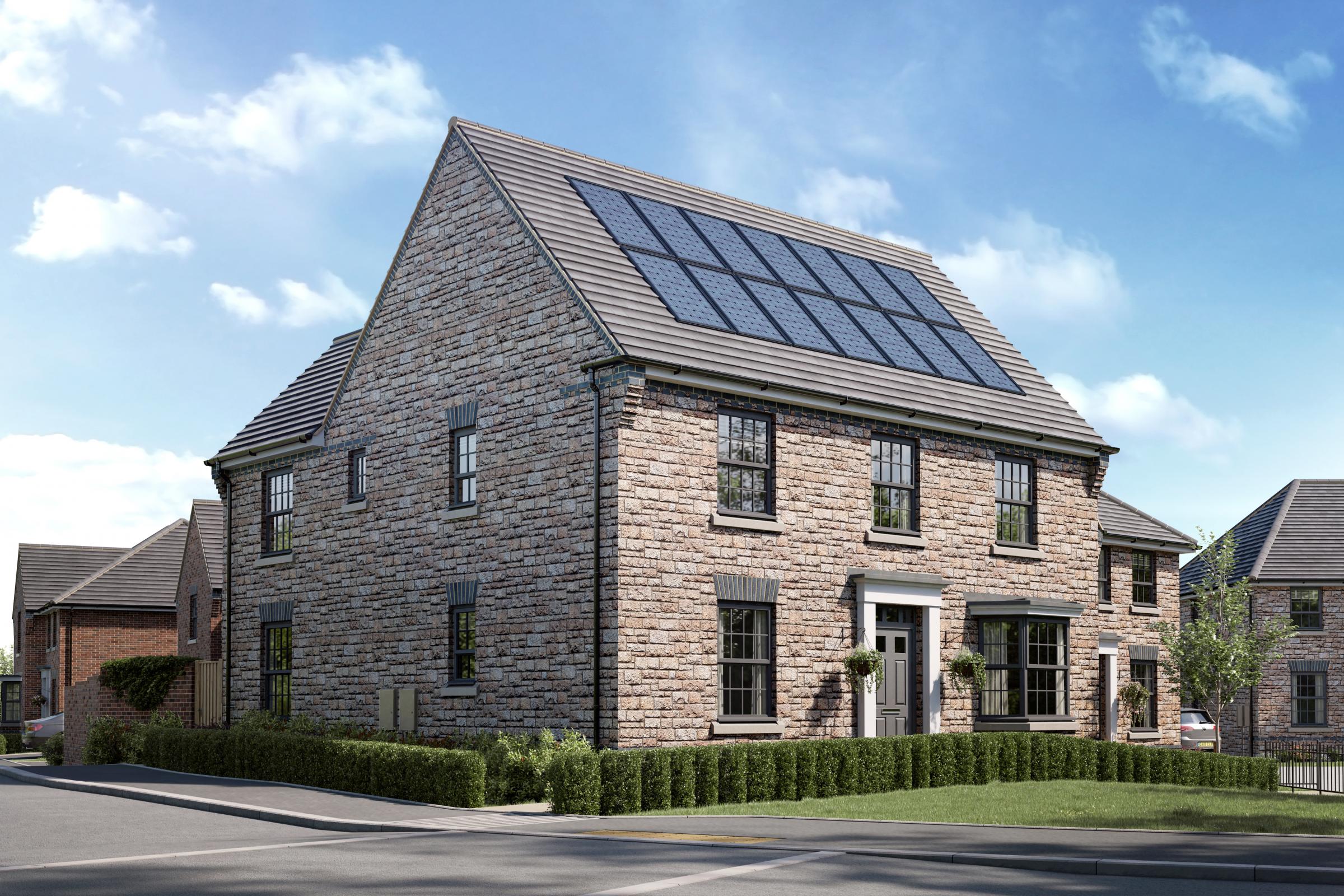 An artists impression of the new Avondale-style home