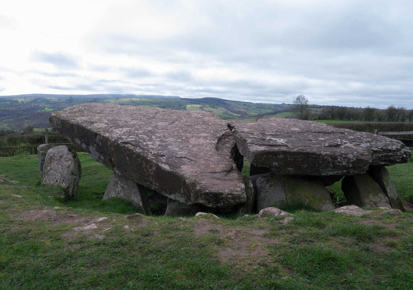 Arthurs Stone near Dorstone in the Golden Valley is said to be more than 5,000 years old. Picture: Richard Brown/Hereford Times Camera Club