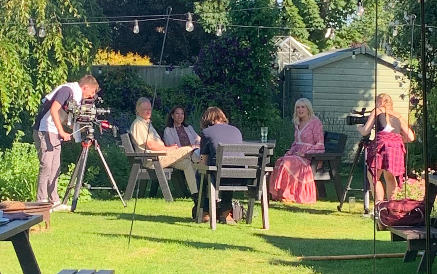Nikki Chapman has been filming for BBC Ones Escape to the Country at the Three Horseshoes Inn in Little Cowarne, near Bromyard