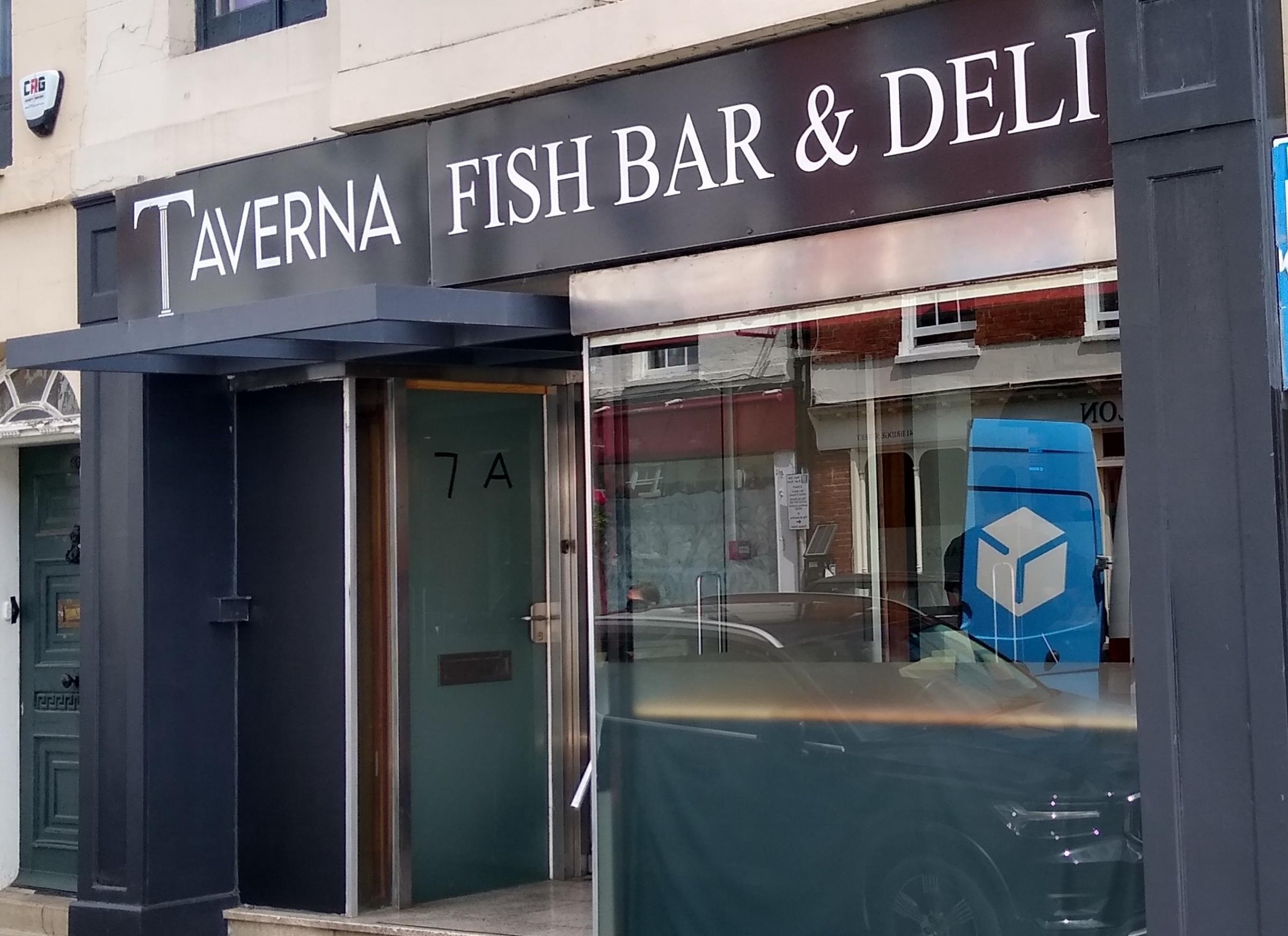 The Taverna Fish Bar and Deli in Bridge Street. Picture: Michael Eden