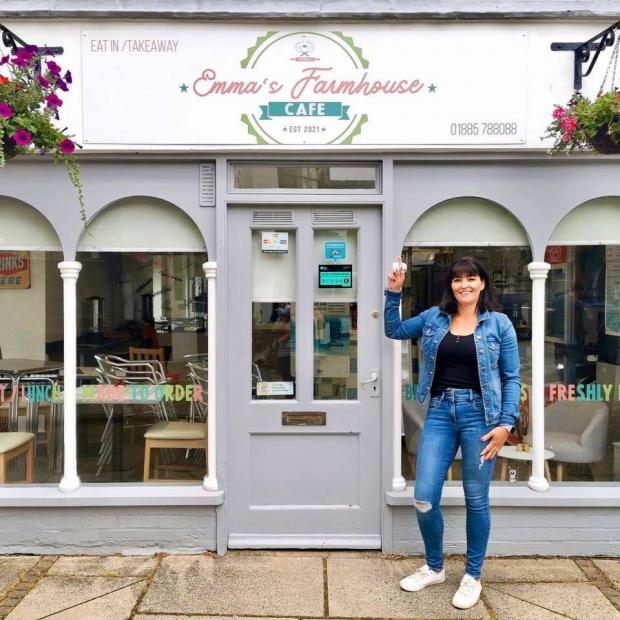 Hereford Times: Emma's Farmhouse café, in Bromyard, will temporarily close tomorrow (July 19)