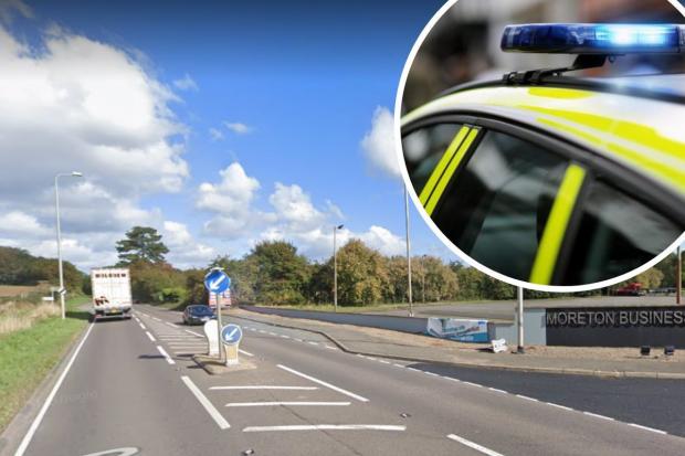 He is accused of committing the offence on the A49 at Moreton on Lugg. Picture: Google Maps