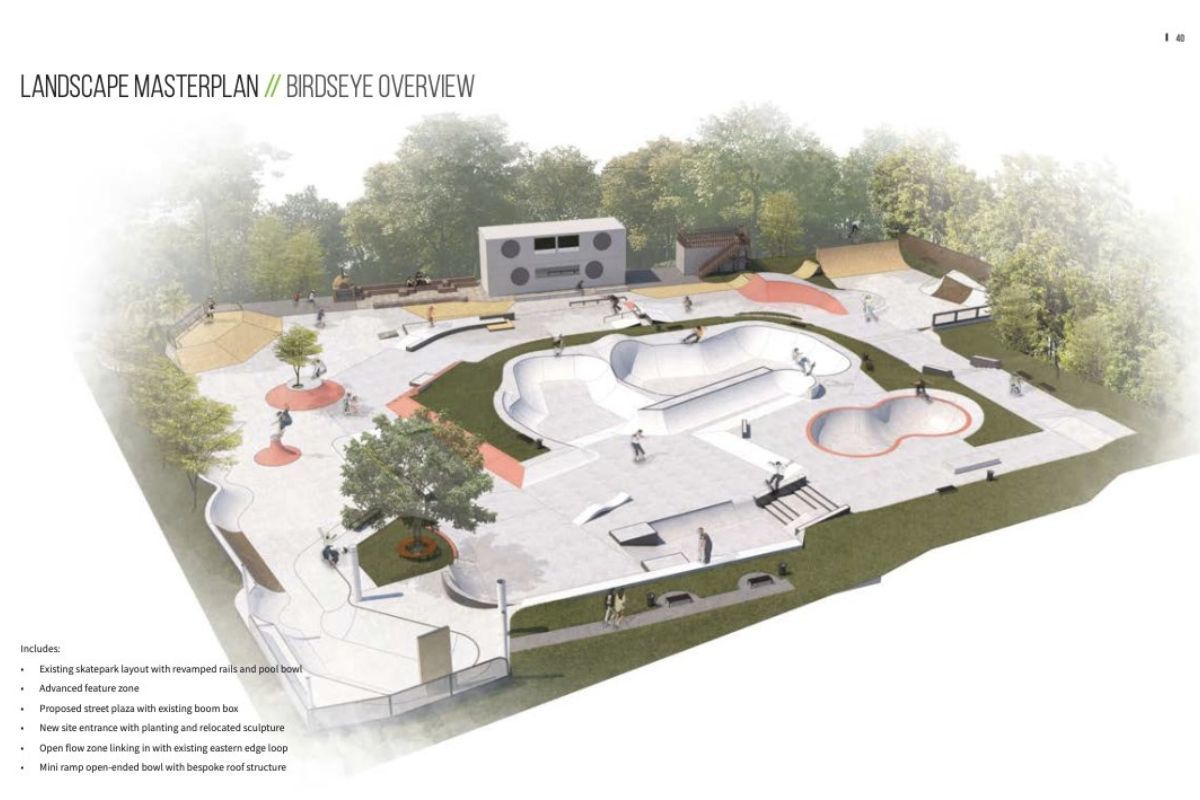 Hereford skatepark has released designs for its phase four plan