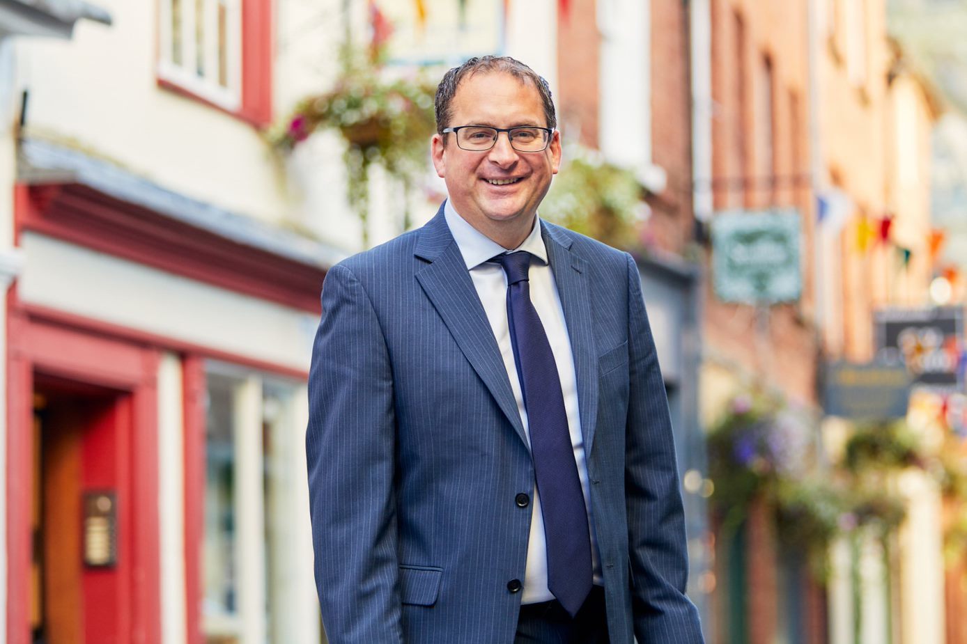 Mike Truelove, Hereford Business Imrprovement Districts chief executive, is worried about a new vision for Hereford streets 