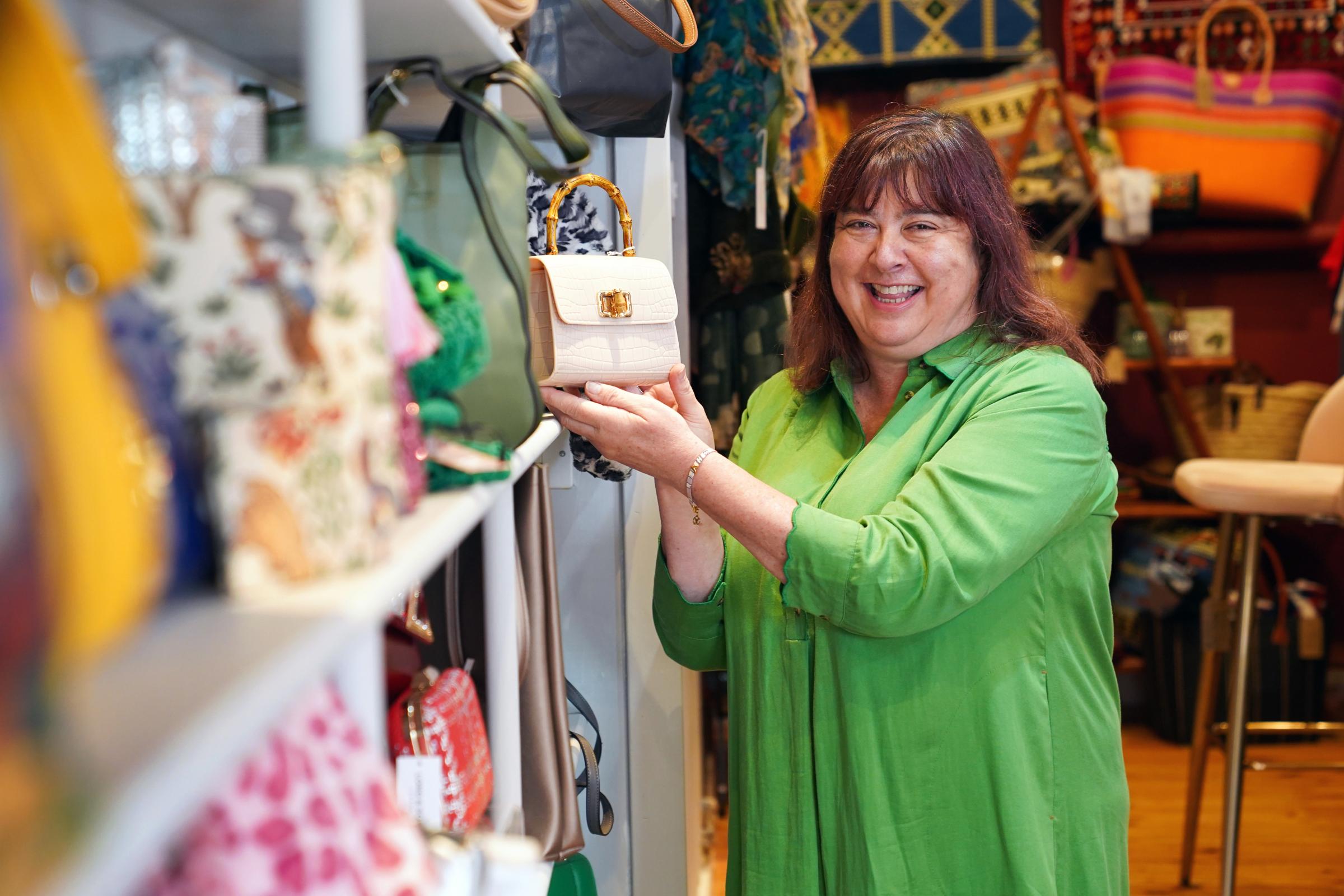 Sarah Rabone says her new shop has brought her back to life. Picture: Rob Davies