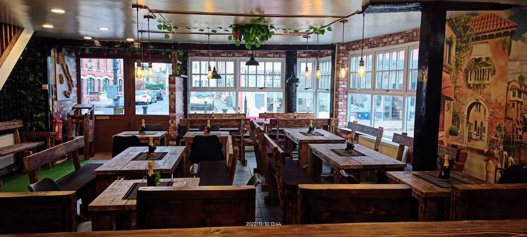  Inside the new Il Vigneto authentic Italian restaurant in West Street, Leominster 