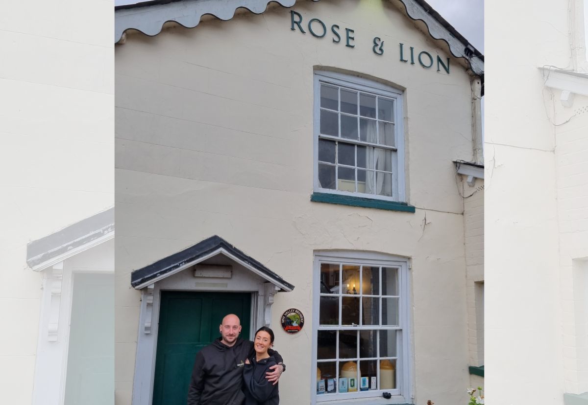 Michaela Bull and Dan Carr are the new tenants of the Rose and Lion, in Bromyard 