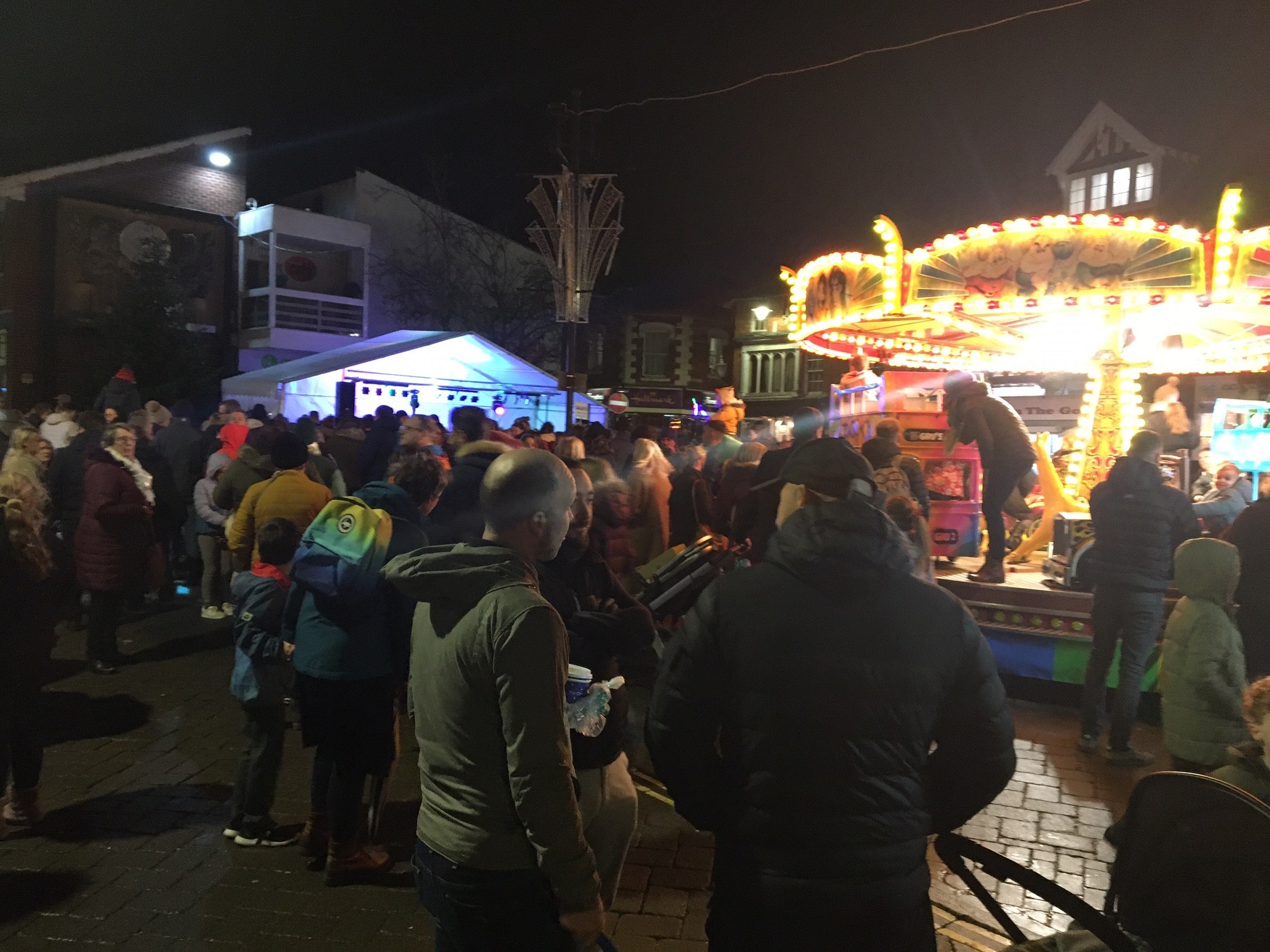 Leominster Christmas lights switch-on took place on Saturday (November 26)