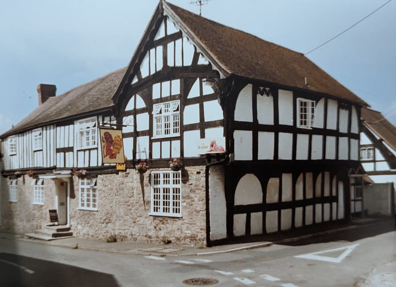 Red Lion, Weobley, 1986