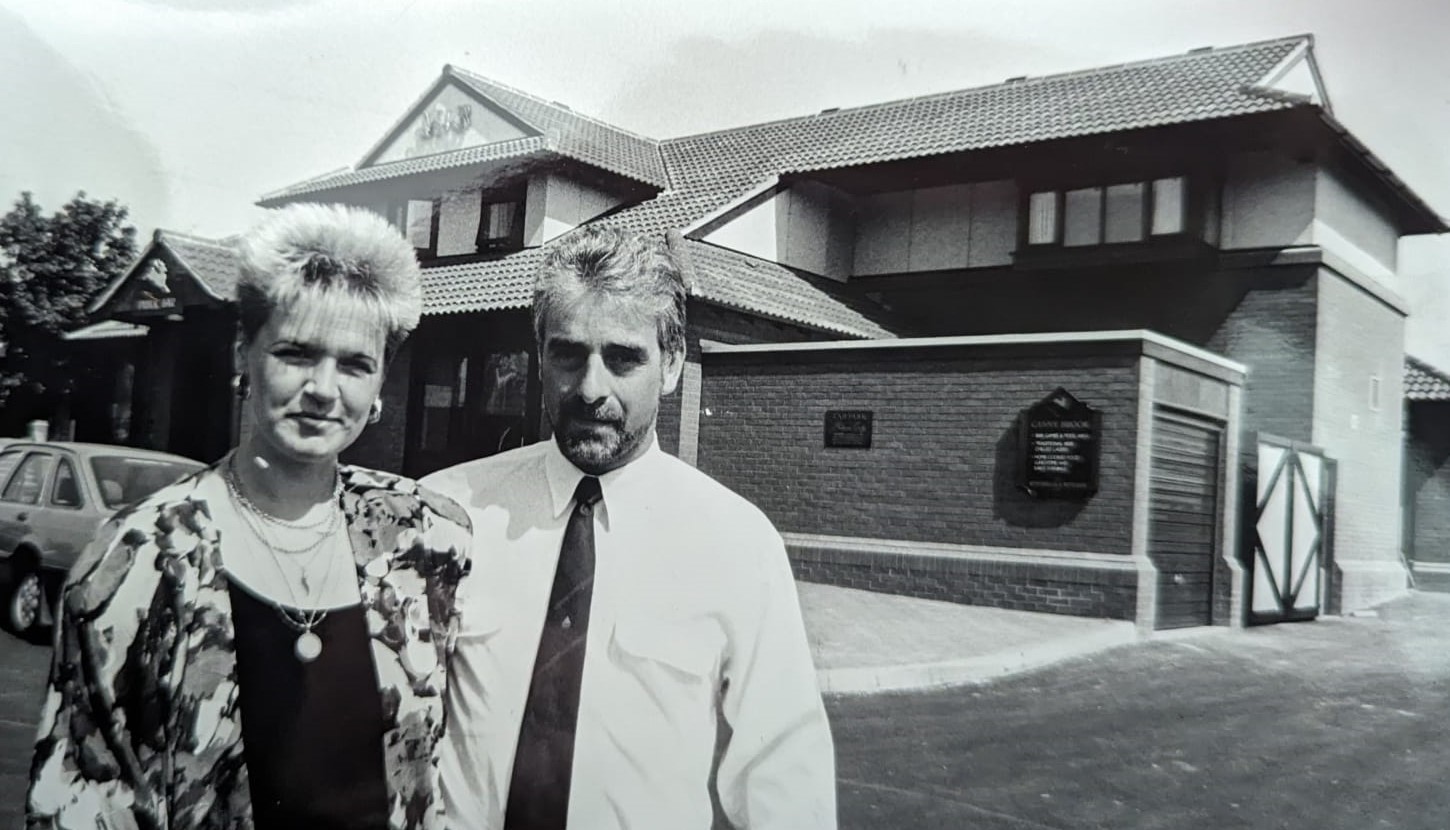 Managers Roxanne and David Gregory at the Canny Brook, Hereford. Picture: Hereford Times