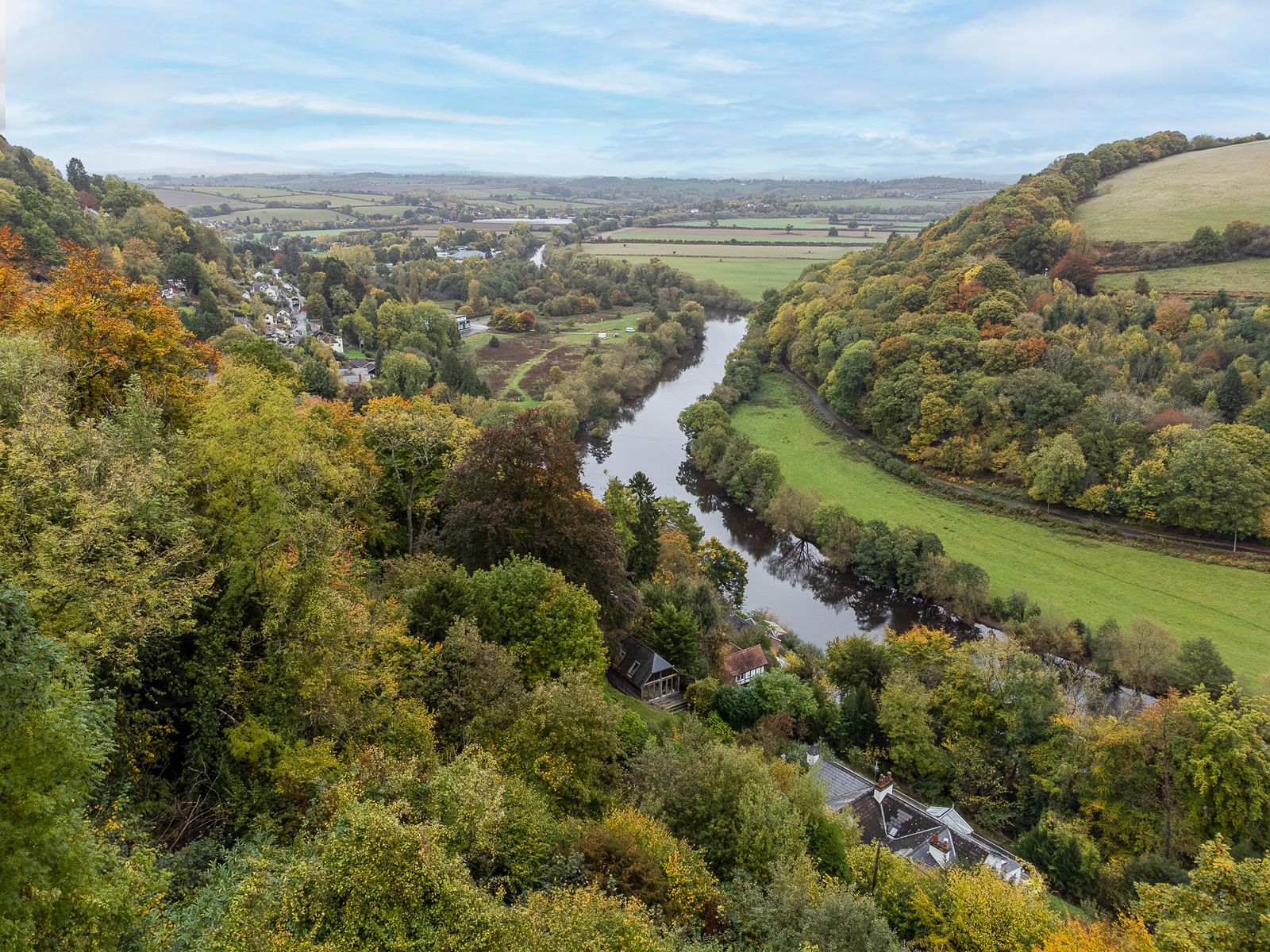 The four-bed Rose Bank has views over Symonds Yat and the river Wye. Picture: Hamilton Stiller Estate Agents/Zoopla