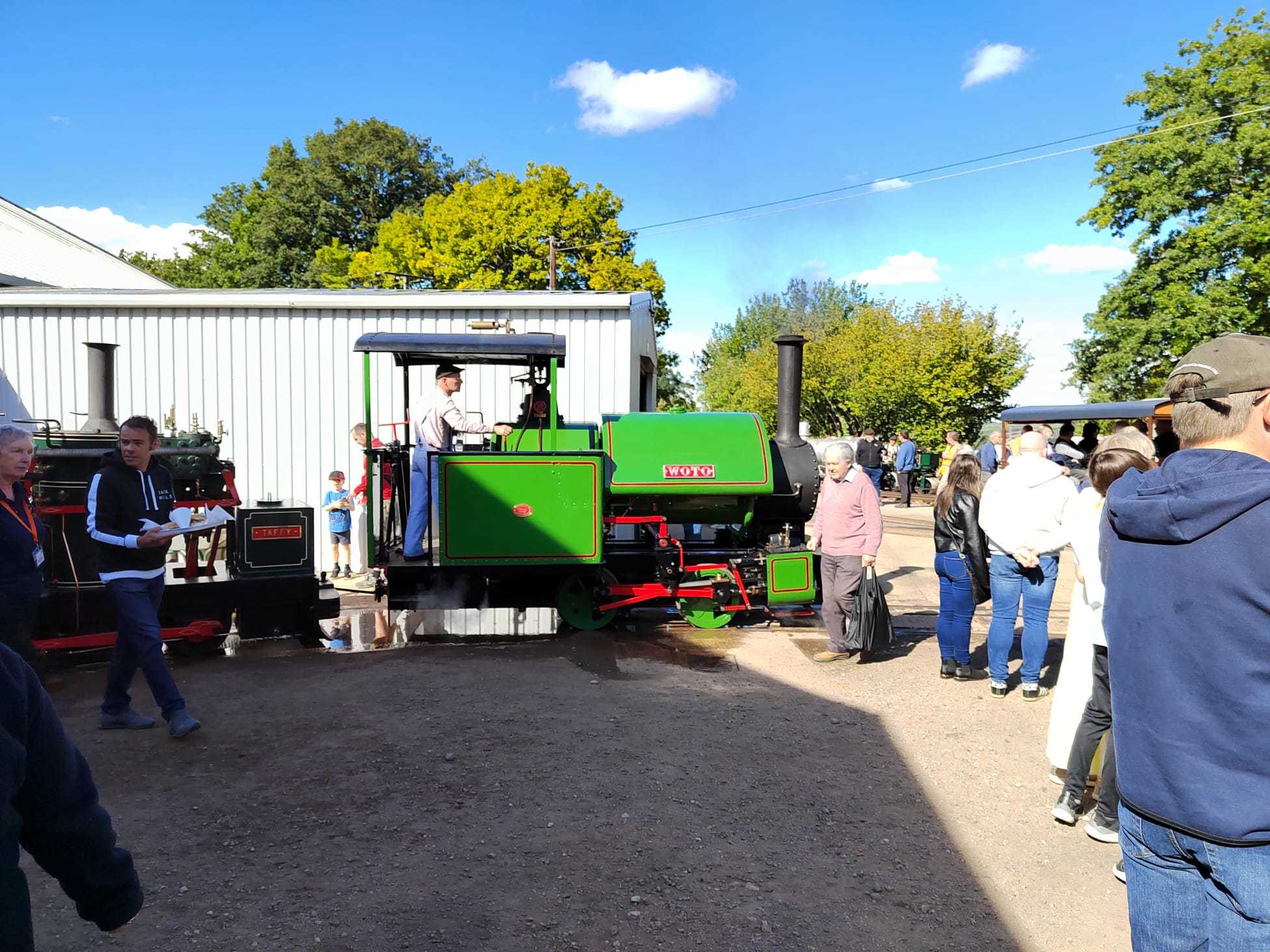 One of the engines on show at the Alan Keef Ltd open day at Lea, near Ross-on-Wye, Herefordshire. Picture: David Prior