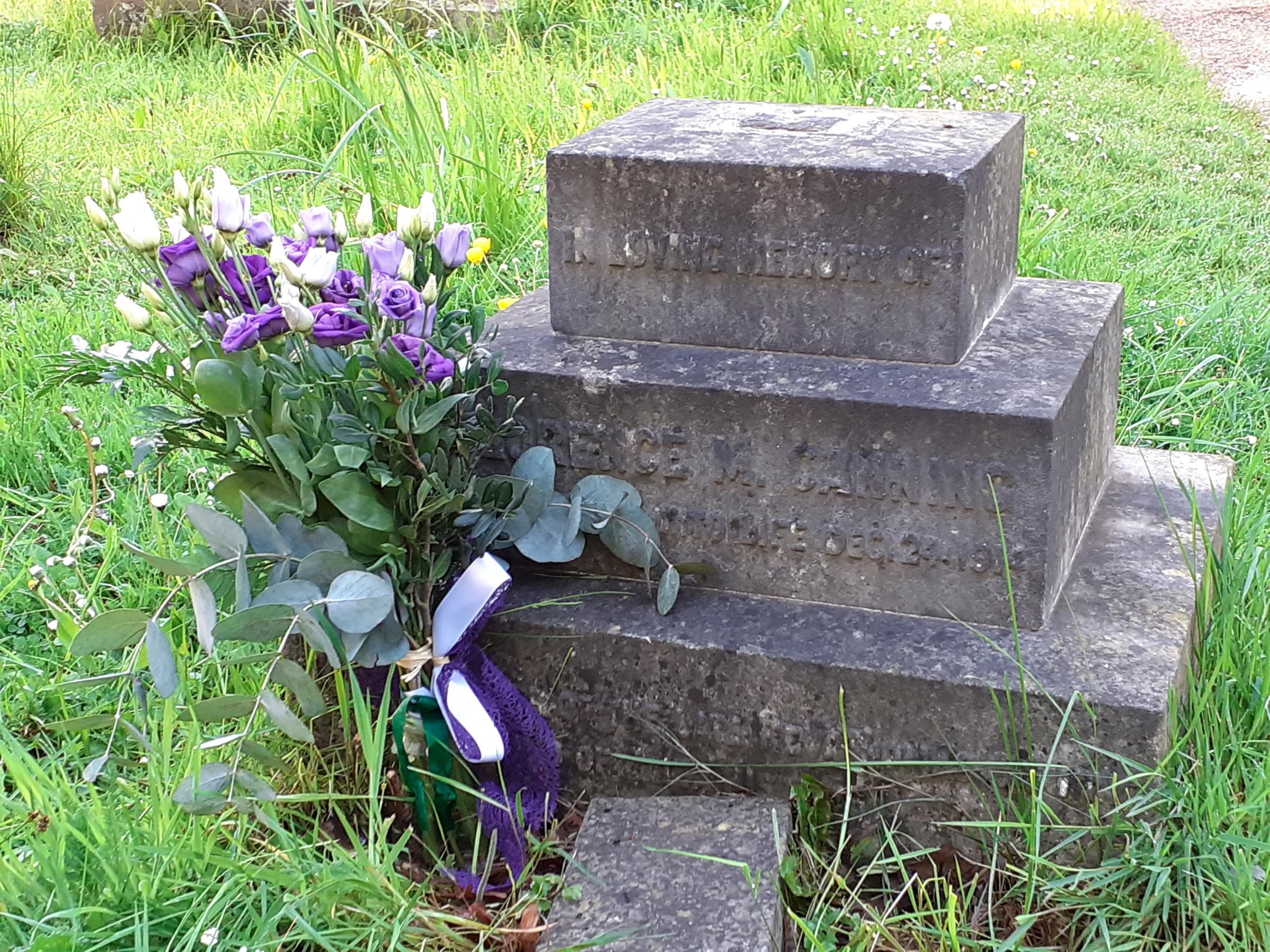 Florence Cannings grave