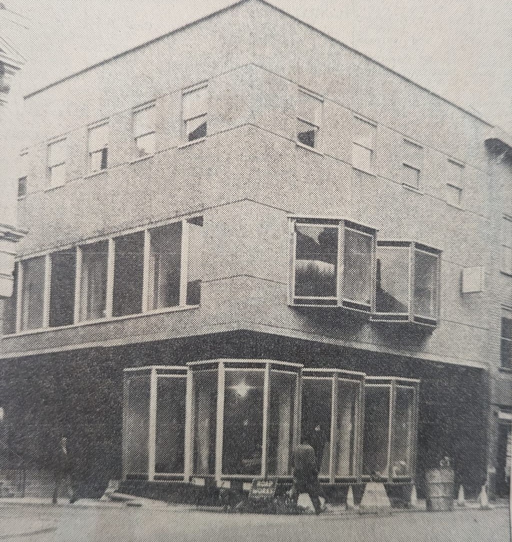 The new Kings Head in Herefords Broad Street in 1968