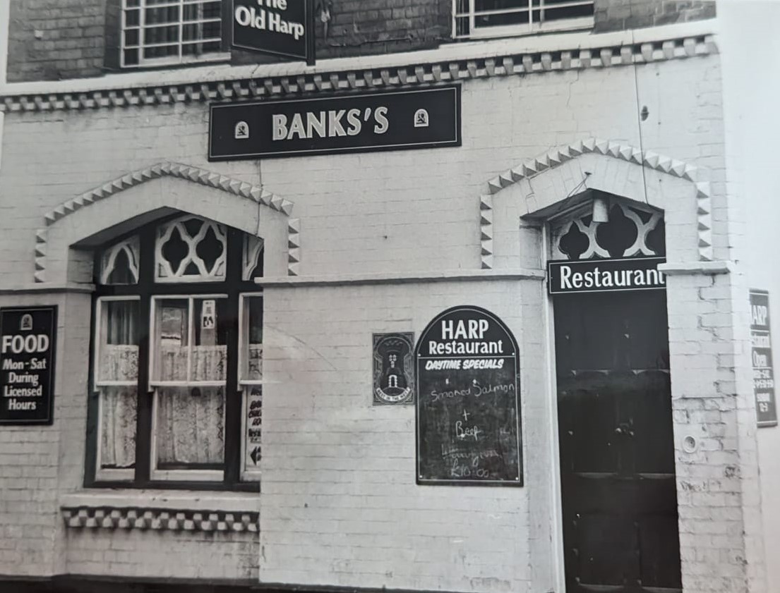 The Old Harp was at the centre of a controversy over topless barmaids