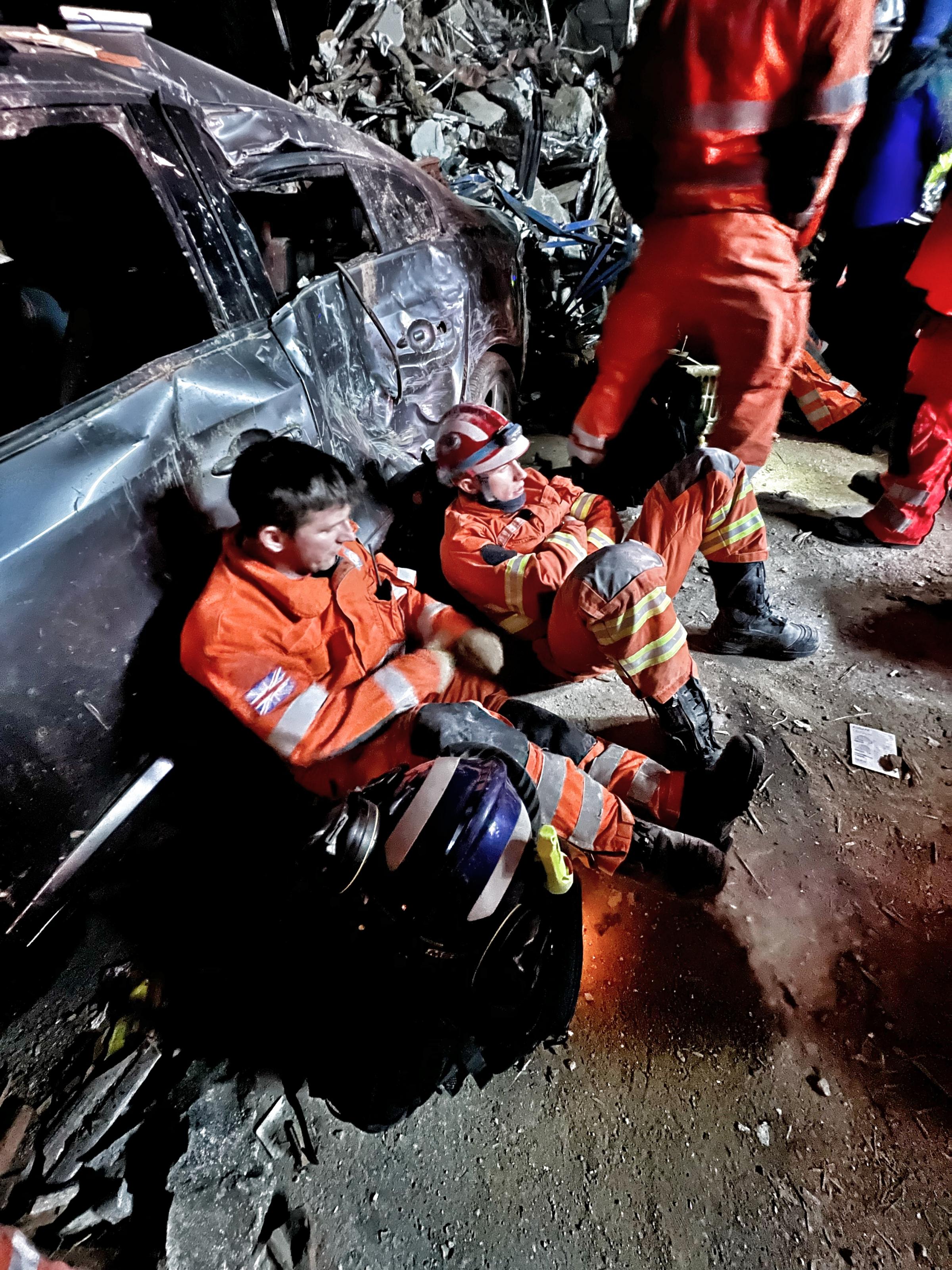 Malcolm Russell has told of the challenges that faced rescuers in Turkey