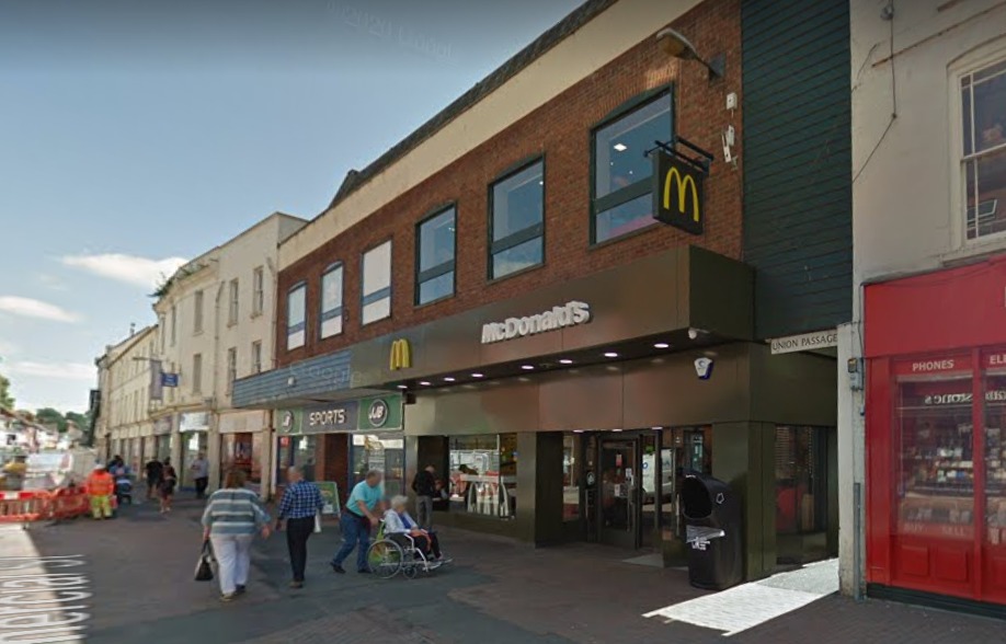 McDonalds, Commercial Street. Picture: Google Maps