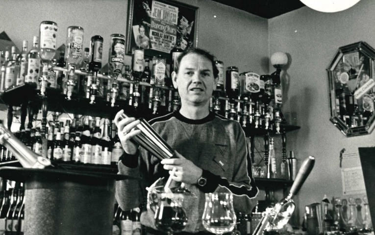 Novellos, Hereford: David Hornsby behind the bar