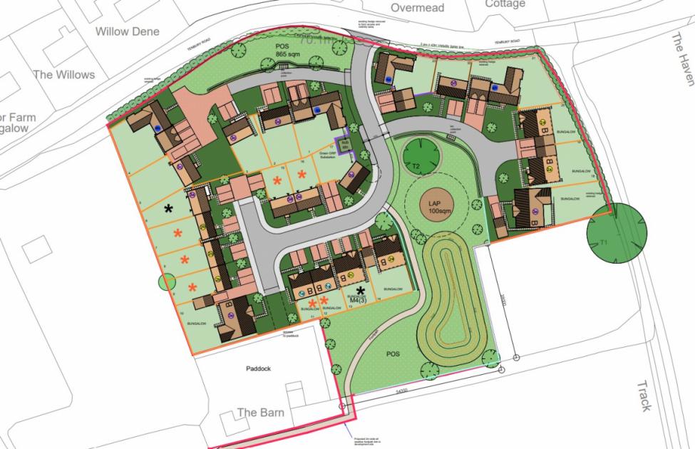 Plans to build 23 houses in Tenbury Road, Brimfield | Hereford Times 