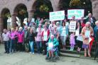 Protests held by residents and their families to try to save Chestnuts Nursing Home in Ross-on-Wye have fallen on deaf ears at Herefordshire Council.