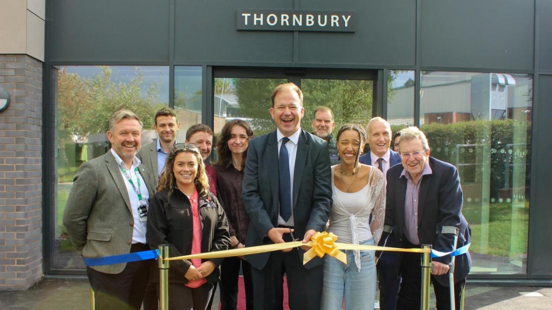 Hereford Sixth Form College's Thornbury building opens | Hereford Times 