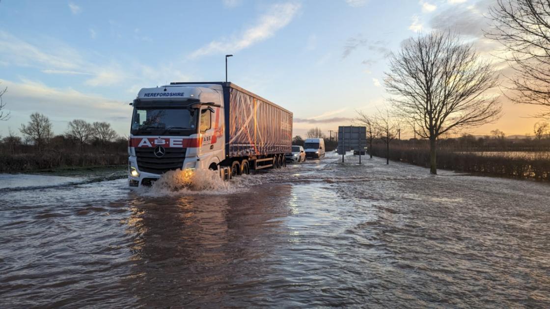 Storm Henk: flooding updates for Herefordshire, January 4 | Hereford Times 