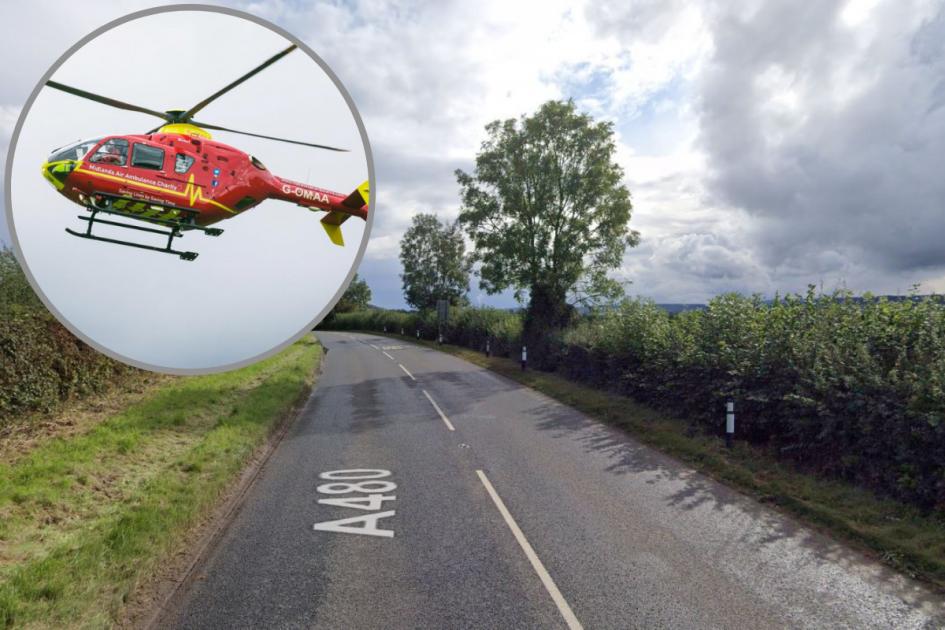 Crash victim on A480 helped by passer-by and volunteers | Hereford Times 