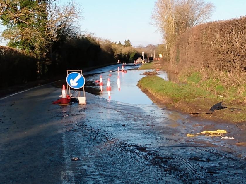 Fire crews rescue man from floodwater in Herefordshire | Hereford Times 