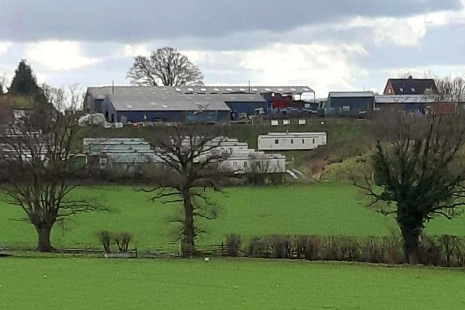 Workers' caravans on Herefordshire farm still don't have permission 