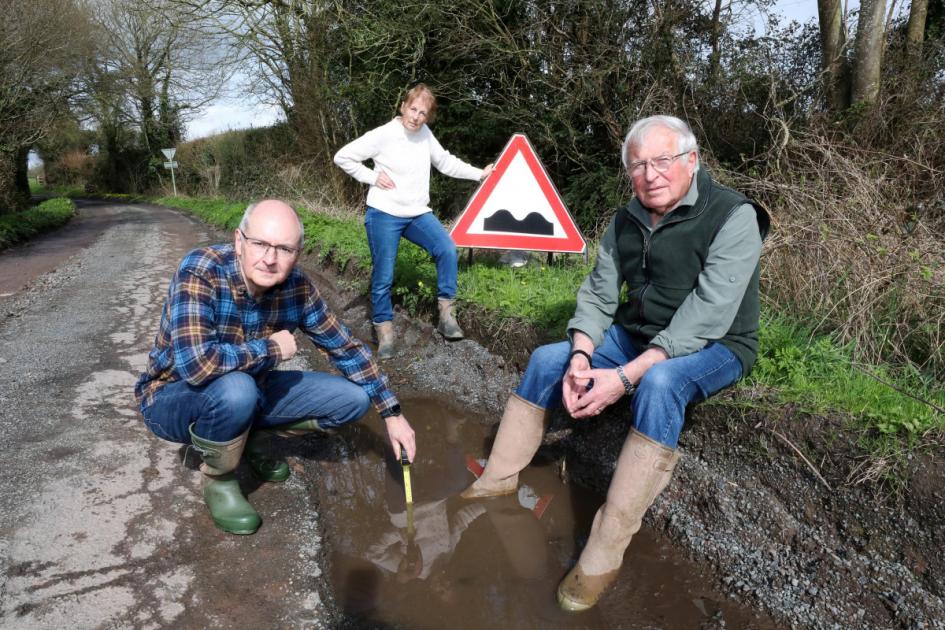 Herefordshire homeowner fed up with state of a road | Hereford Times 