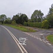A man involved in an incident on the A438 at Letton on Friday died at the scene. Photo: Google