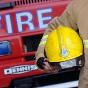Firefighters from Hereford attended the crash