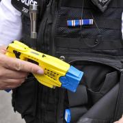 Hundreds of Herefordshire police are trained to use tasers