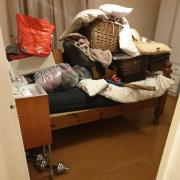 Bewdley resident Michael Allarton was made homeless by the floods in February