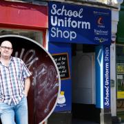 Luke Conod, managing direct of the School Uniform Shop in Hereford, says the business is being taken over