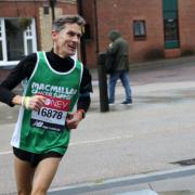 Ian Sockett who completed laps around Hereford to make up the London Marathon distance