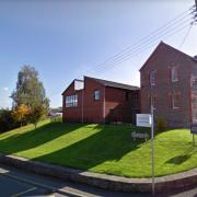Knighton Community Hospital will not be closing, the local health board has said. Picture: Google