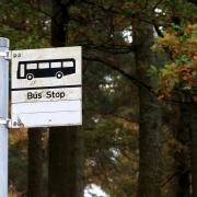 People using cannabis at a bus stop is just one of the problems being faced by a Herefordshire village. File picture