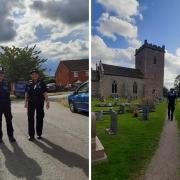 Police have been on patrol in Kingstone as they look to crack down on antisocial behaviour                    Picture: West Mercia Police