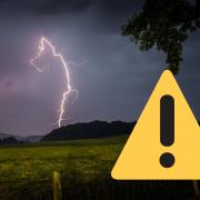 Herefordshire has been warned of thunderstorms on Friday
