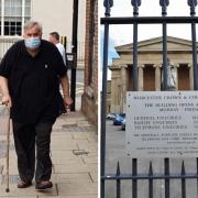 Nigel Edwards outside Worcester Crown Court
