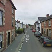 Hereford Street in Presteigne will be one-way next week. Picture: Google